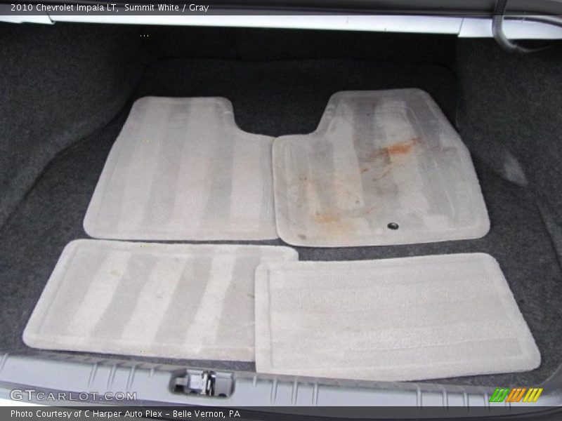 Summit White / Gray 2010 Chevrolet Impala LT
