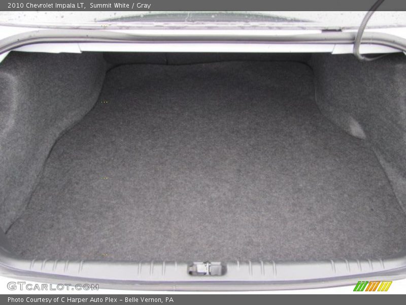 Summit White / Gray 2010 Chevrolet Impala LT