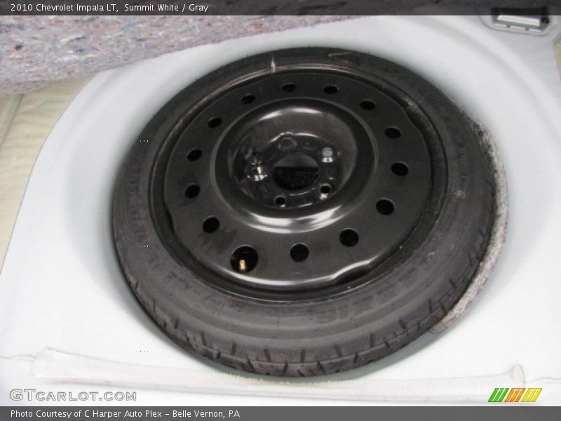 Summit White / Gray 2010 Chevrolet Impala LT