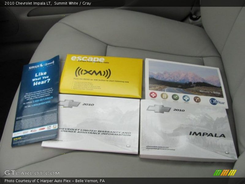 Summit White / Gray 2010 Chevrolet Impala LT