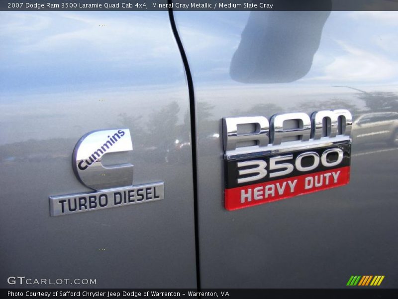  2007 Ram 3500 Laramie Quad Cab 4x4 Logo