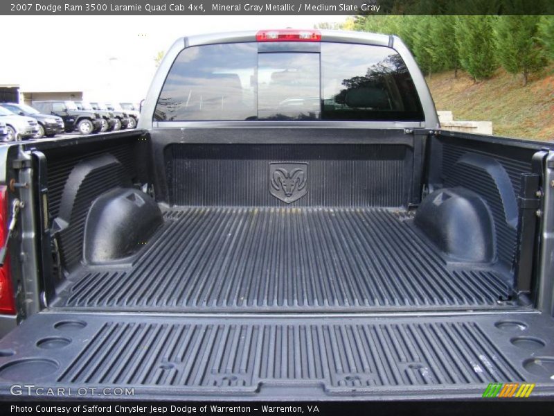 Mineral Gray Metallic / Medium Slate Gray 2007 Dodge Ram 3500 Laramie Quad Cab 4x4