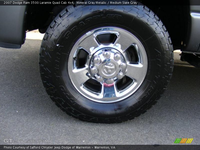  2007 Ram 3500 Laramie Quad Cab 4x4 Wheel