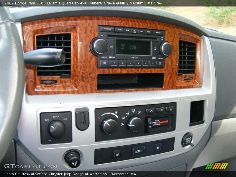 Controls of 2007 Ram 3500 Laramie Quad Cab 4x4