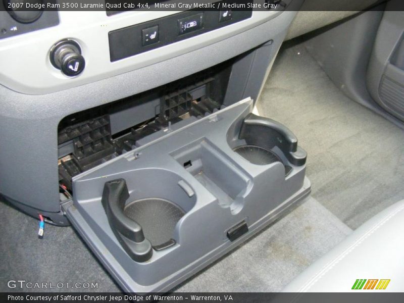 Mineral Gray Metallic / Medium Slate Gray 2007 Dodge Ram 3500 Laramie Quad Cab 4x4