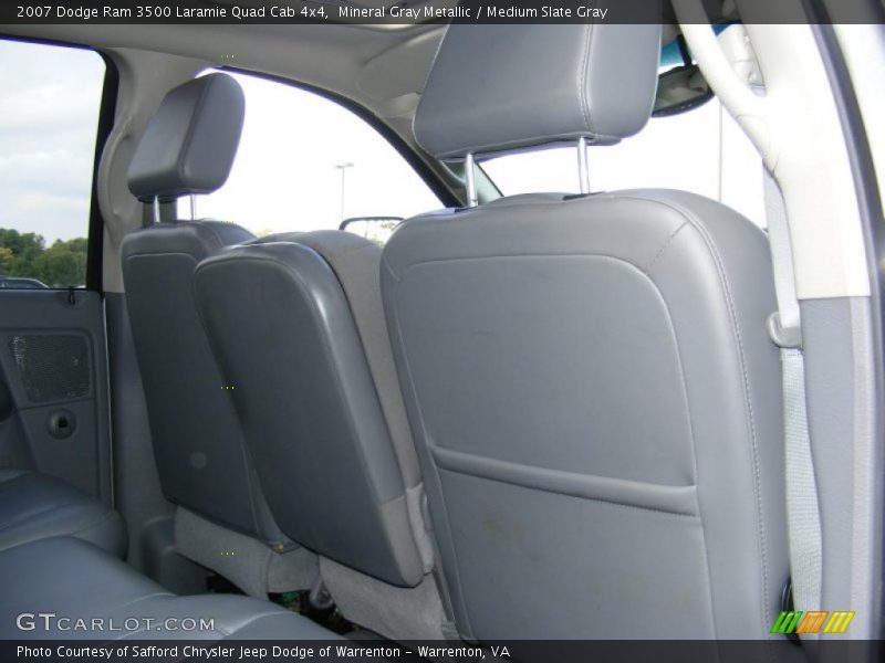 Mineral Gray Metallic / Medium Slate Gray 2007 Dodge Ram 3500 Laramie Quad Cab 4x4