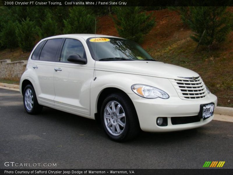 Cool Vanilla White / Pastel Slate Gray 2008 Chrysler PT Cruiser Touring