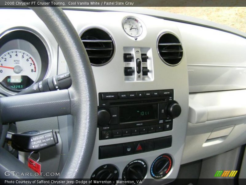 Cool Vanilla White / Pastel Slate Gray 2008 Chrysler PT Cruiser Touring