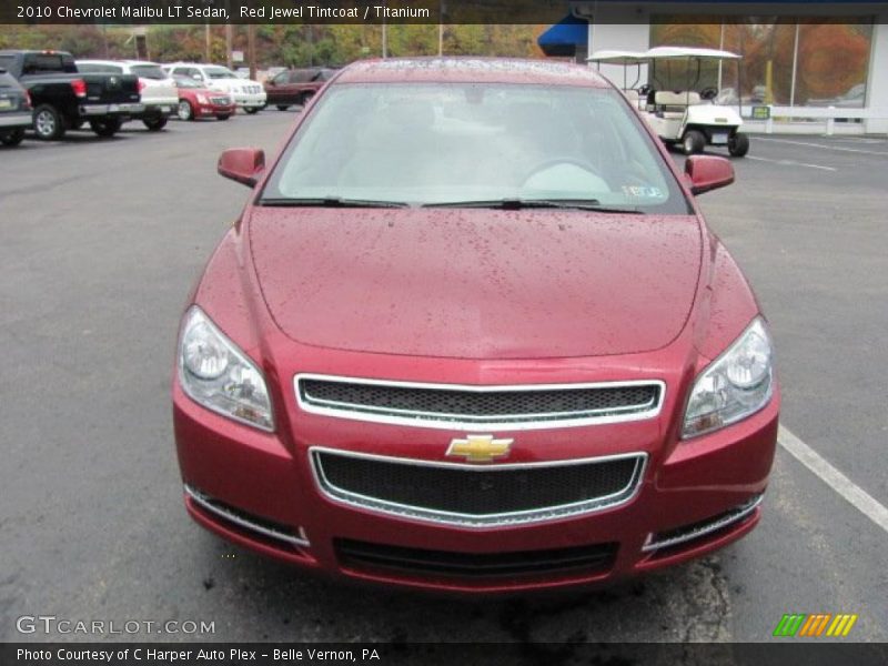 Red Jewel Tintcoat / Titanium 2010 Chevrolet Malibu LT Sedan