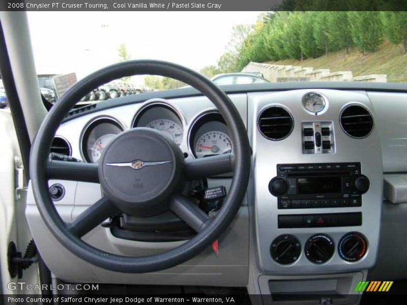 Cool Vanilla White / Pastel Slate Gray 2008 Chrysler PT Cruiser Touring