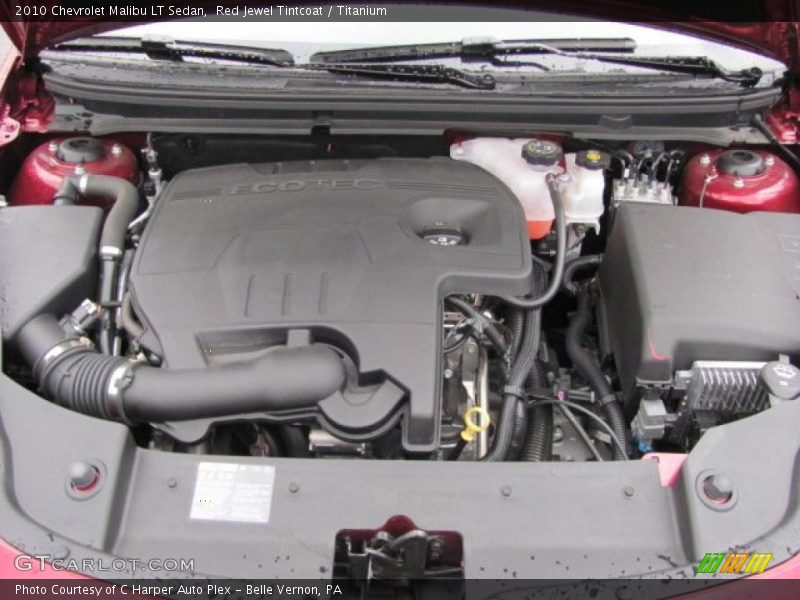 Red Jewel Tintcoat / Titanium 2010 Chevrolet Malibu LT Sedan
