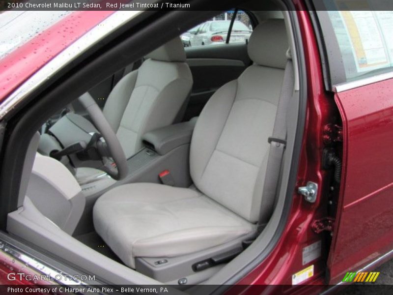 Red Jewel Tintcoat / Titanium 2010 Chevrolet Malibu LT Sedan