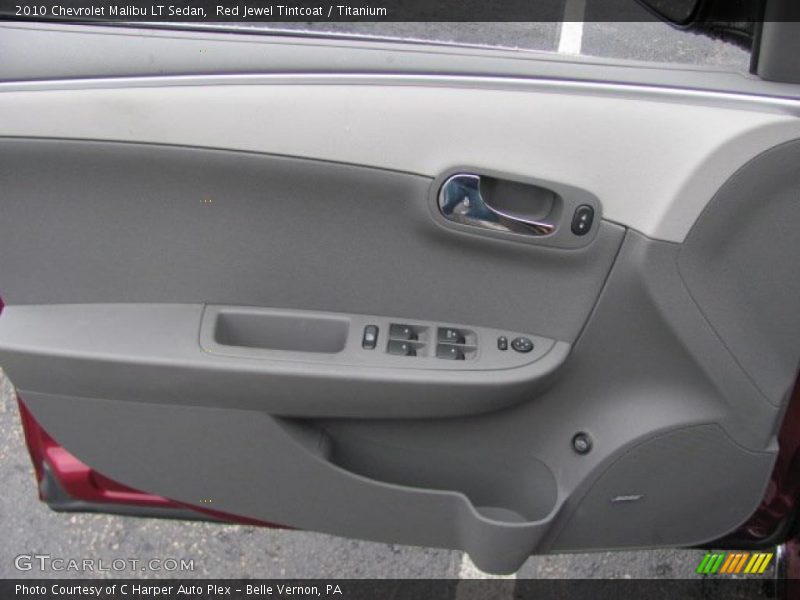 Red Jewel Tintcoat / Titanium 2010 Chevrolet Malibu LT Sedan