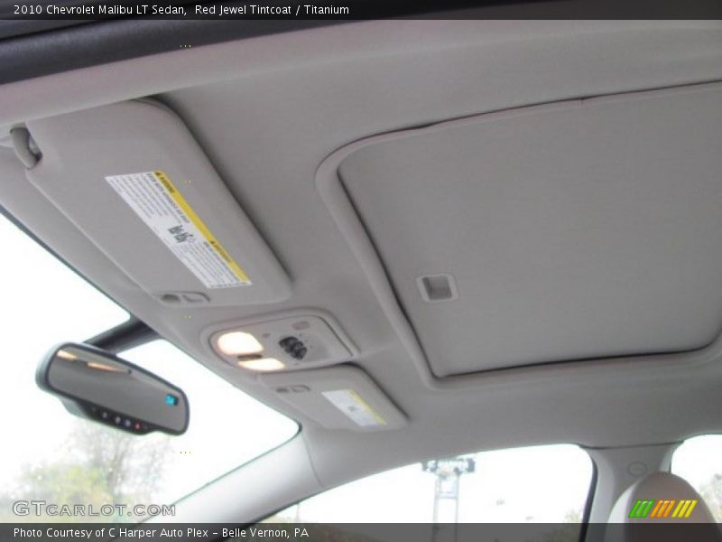 Red Jewel Tintcoat / Titanium 2010 Chevrolet Malibu LT Sedan