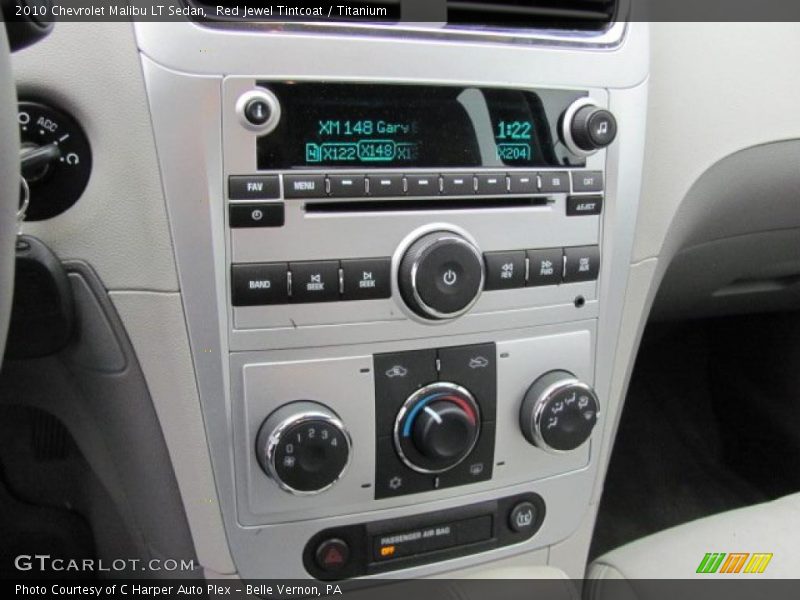 Red Jewel Tintcoat / Titanium 2010 Chevrolet Malibu LT Sedan