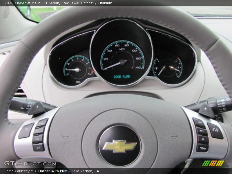 Red Jewel Tintcoat / Titanium 2010 Chevrolet Malibu LT Sedan