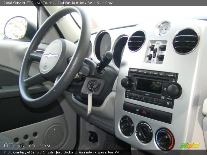 Cool Vanilla White / Pastel Slate Gray 2008 Chrysler PT Cruiser Touring