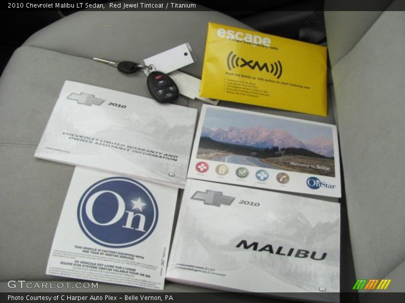 Red Jewel Tintcoat / Titanium 2010 Chevrolet Malibu LT Sedan