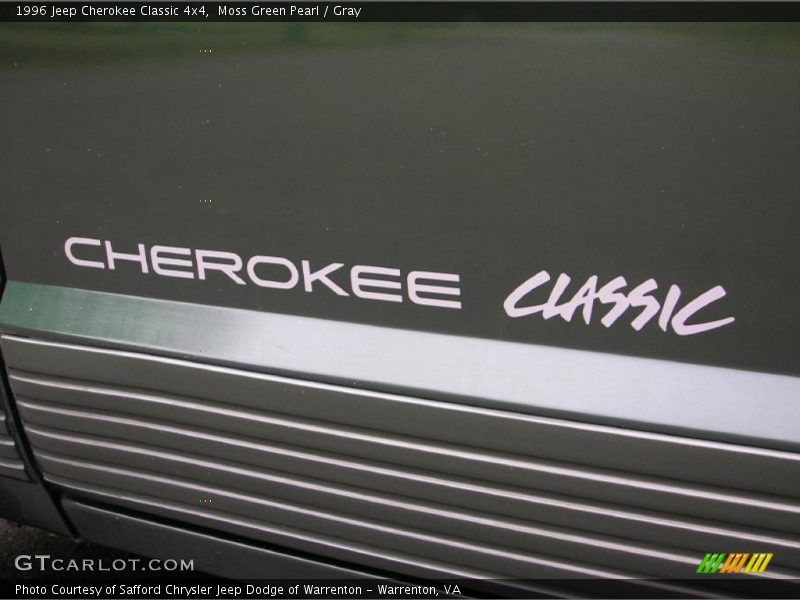  1996 Cherokee Classic 4x4 Logo