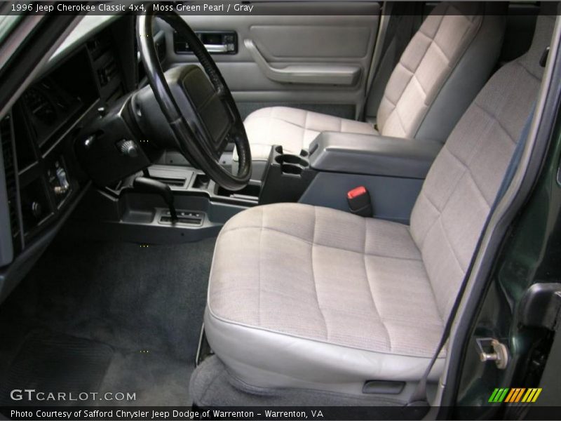  1996 Cherokee Classic 4x4 Gray Interior