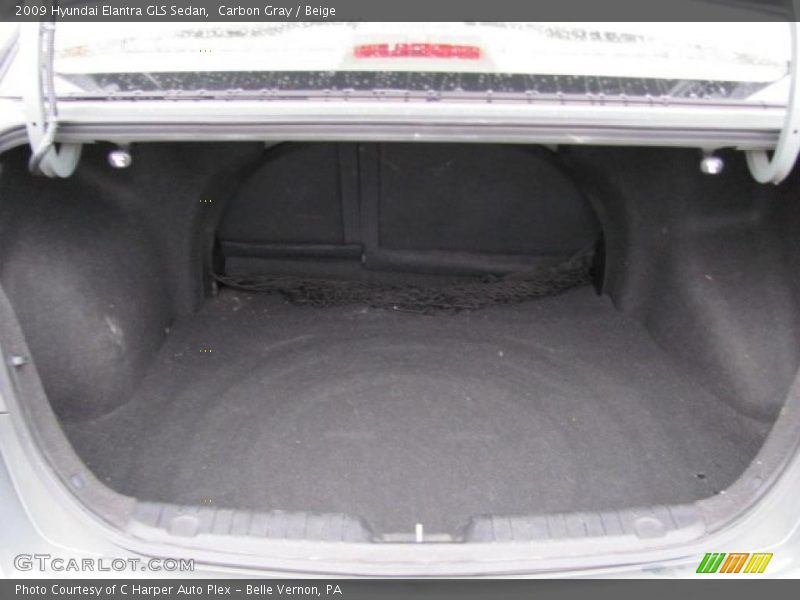 Carbon Gray / Beige 2009 Hyundai Elantra GLS Sedan