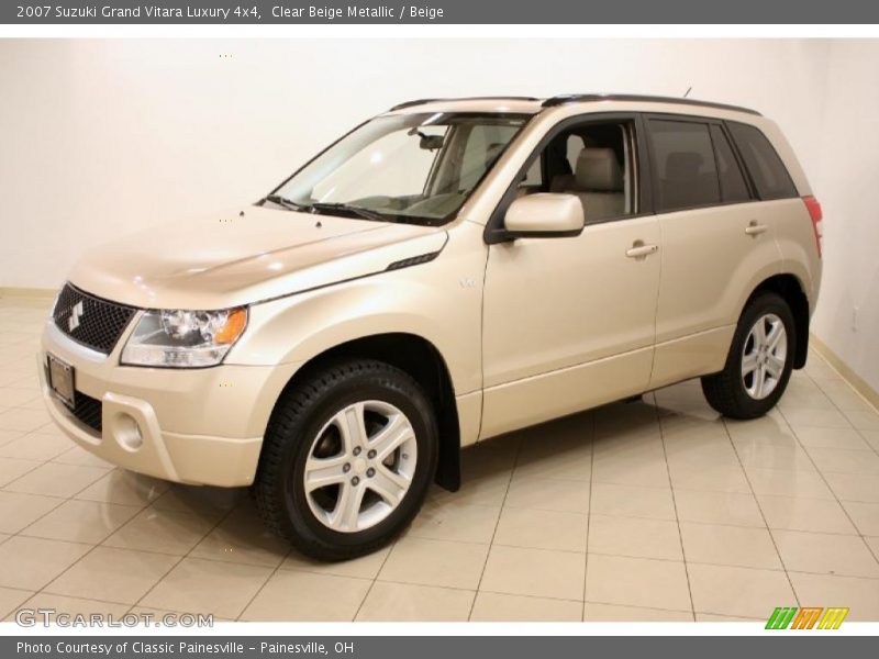 Clear Beige Metallic / Beige 2007 Suzuki Grand Vitara Luxury 4x4