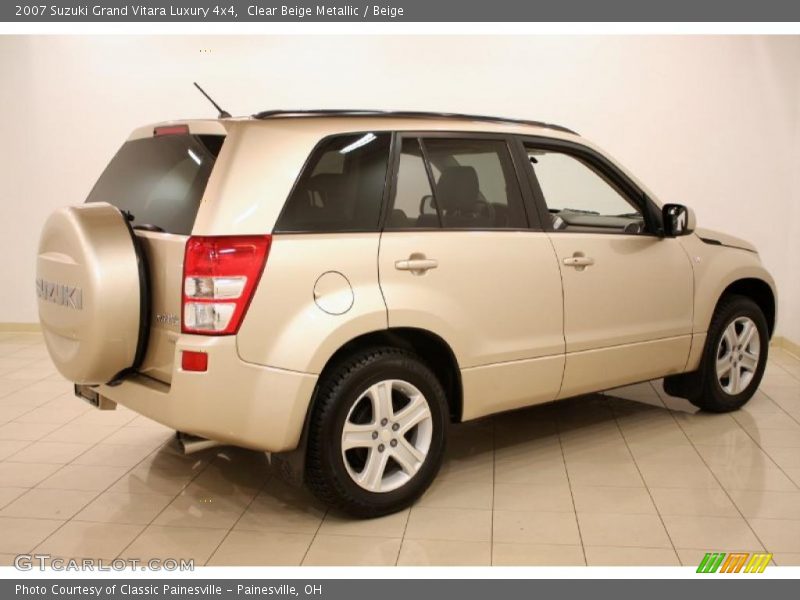 Clear Beige Metallic / Beige 2007 Suzuki Grand Vitara Luxury 4x4