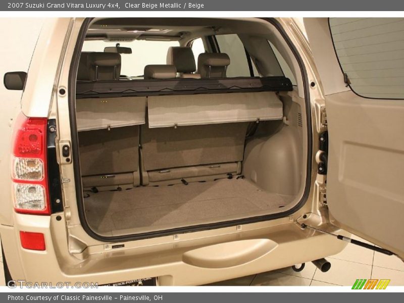  2007 Grand Vitara Luxury 4x4 Trunk