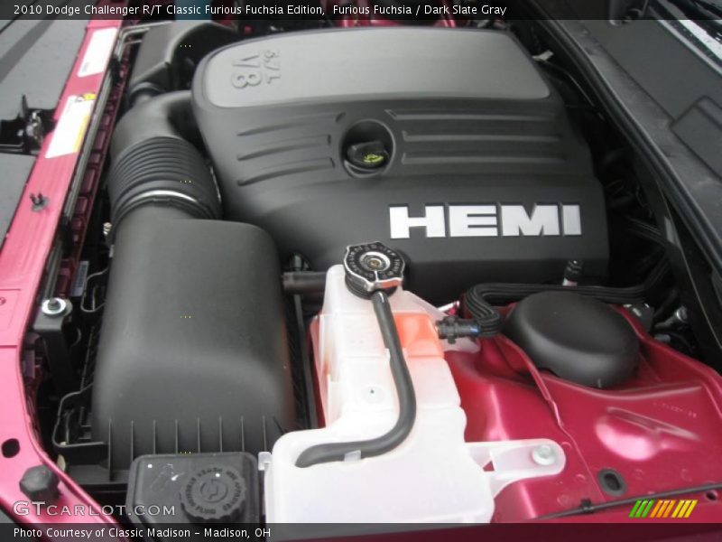 Furious Fuchsia / Dark Slate Gray 2010 Dodge Challenger R/T Classic Furious Fuchsia Edition