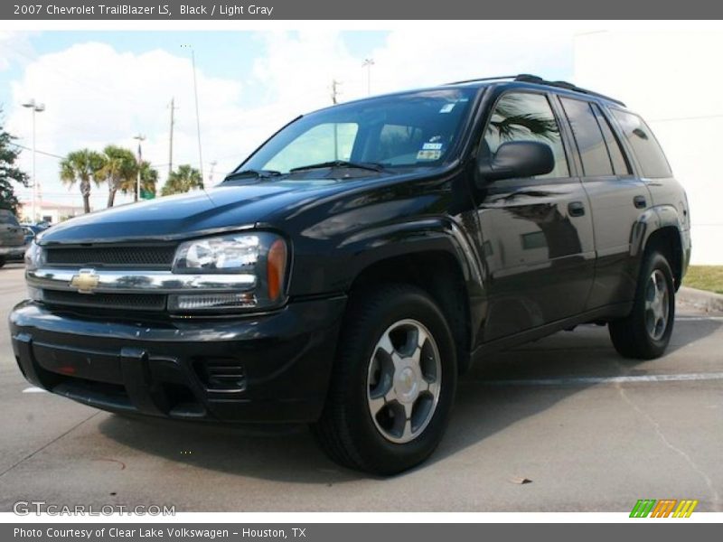 Black / Light Gray 2007 Chevrolet TrailBlazer LS