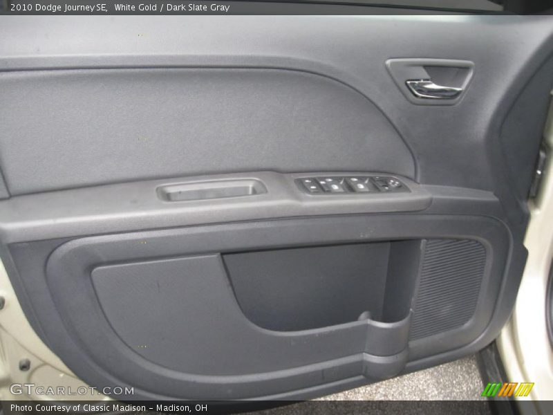 White Gold / Dark Slate Gray 2010 Dodge Journey SE