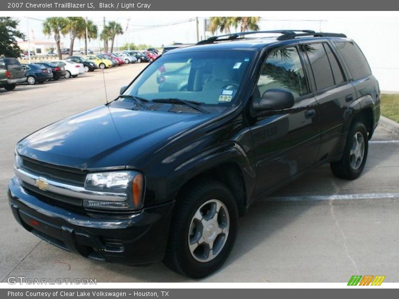 Black / Light Gray 2007 Chevrolet TrailBlazer LS