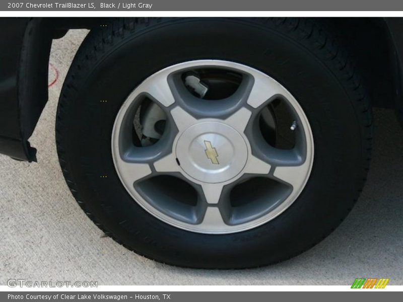Black / Light Gray 2007 Chevrolet TrailBlazer LS