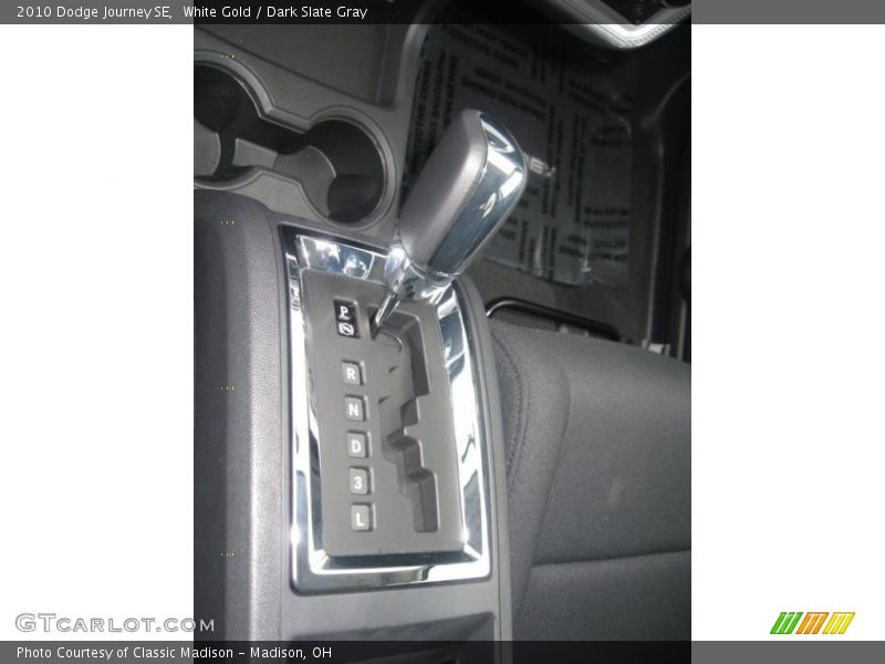 White Gold / Dark Slate Gray 2010 Dodge Journey SE