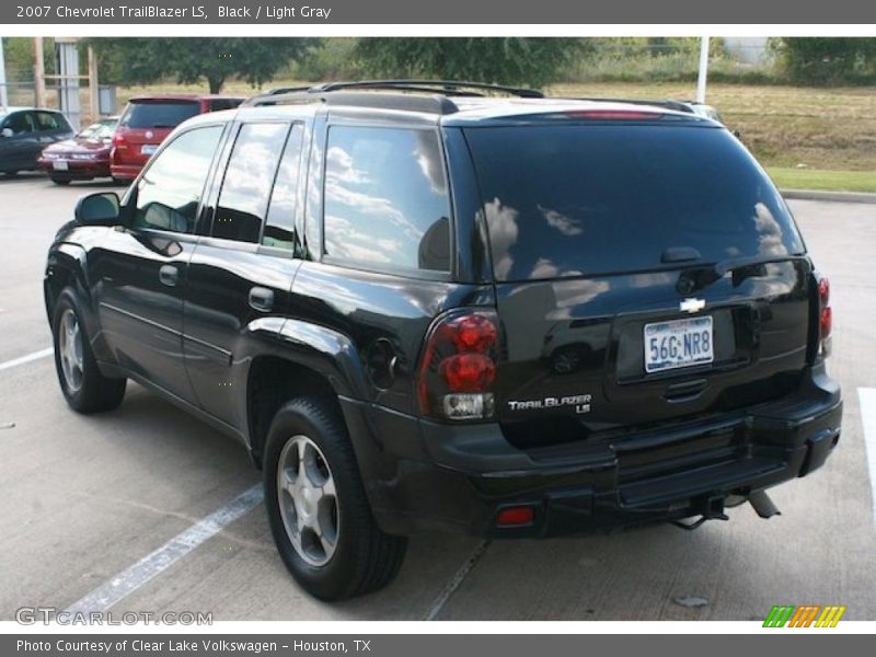 Black / Light Gray 2007 Chevrolet TrailBlazer LS
