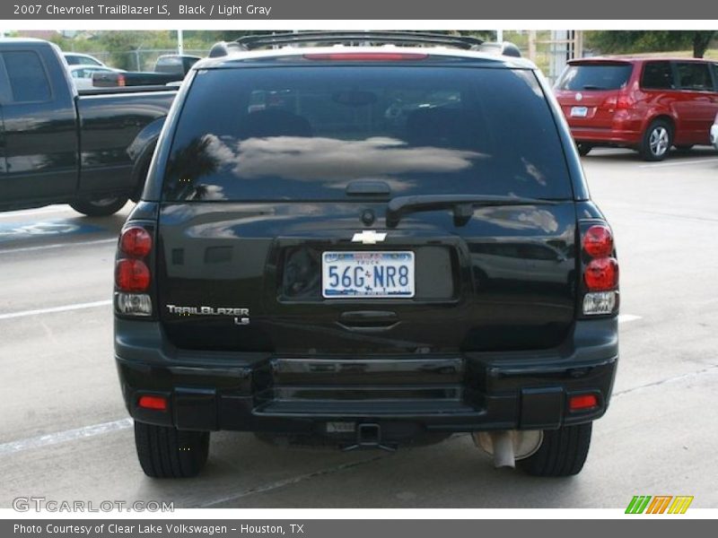 Black / Light Gray 2007 Chevrolet TrailBlazer LS