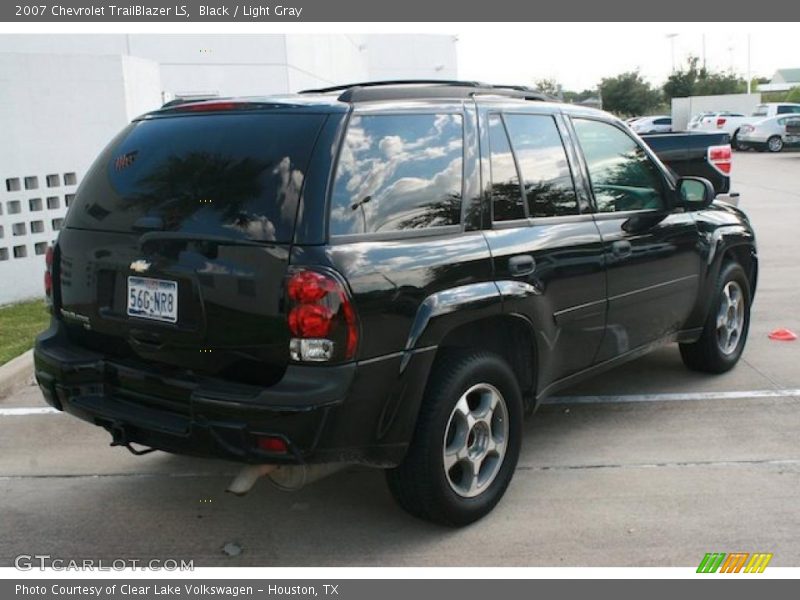 Black / Light Gray 2007 Chevrolet TrailBlazer LS