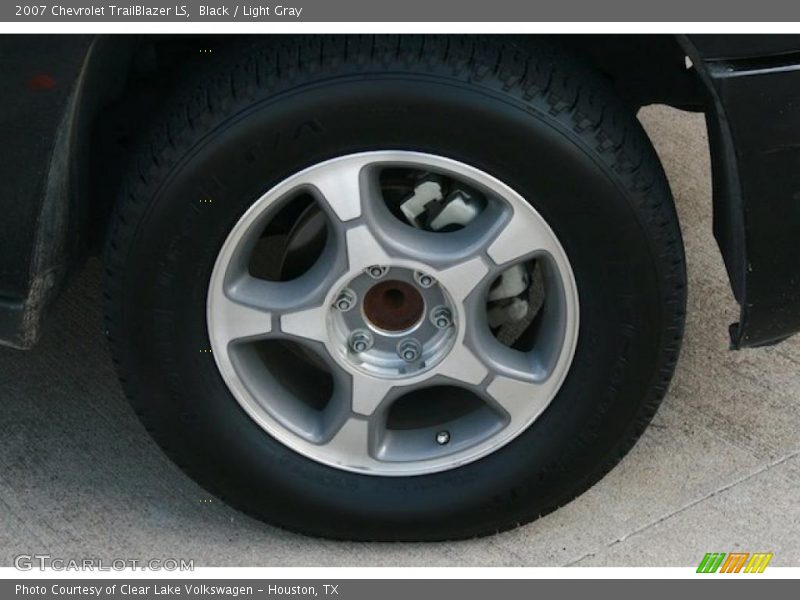 Black / Light Gray 2007 Chevrolet TrailBlazer LS