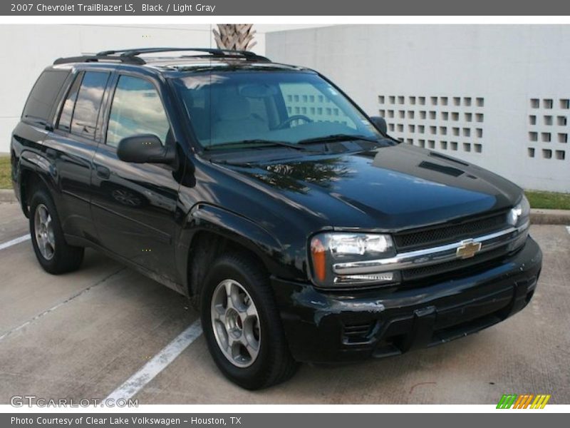 Black / Light Gray 2007 Chevrolet TrailBlazer LS