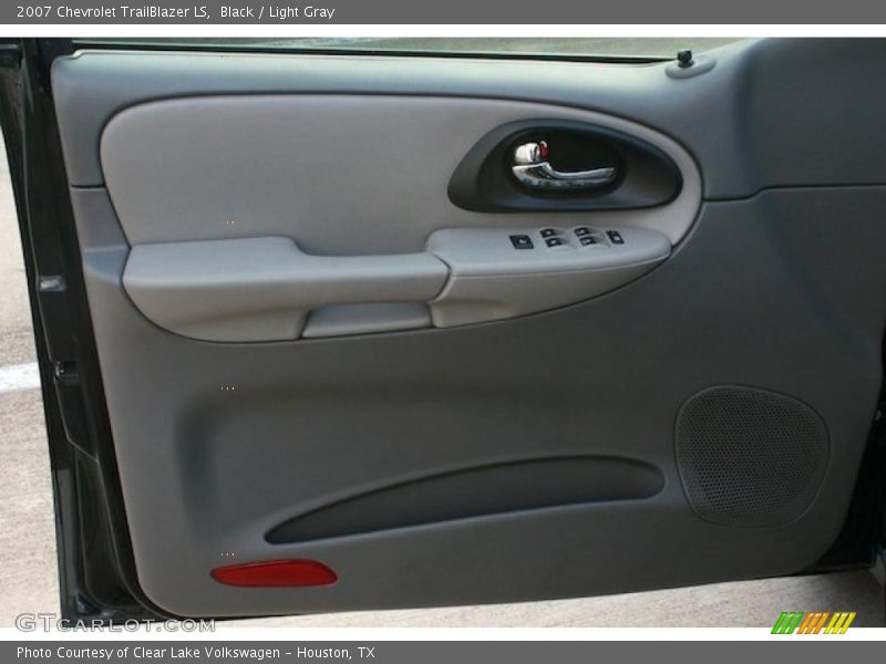 Black / Light Gray 2007 Chevrolet TrailBlazer LS