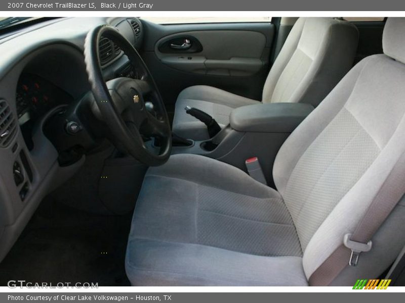 Black / Light Gray 2007 Chevrolet TrailBlazer LS