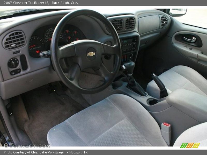 Black / Light Gray 2007 Chevrolet TrailBlazer LS