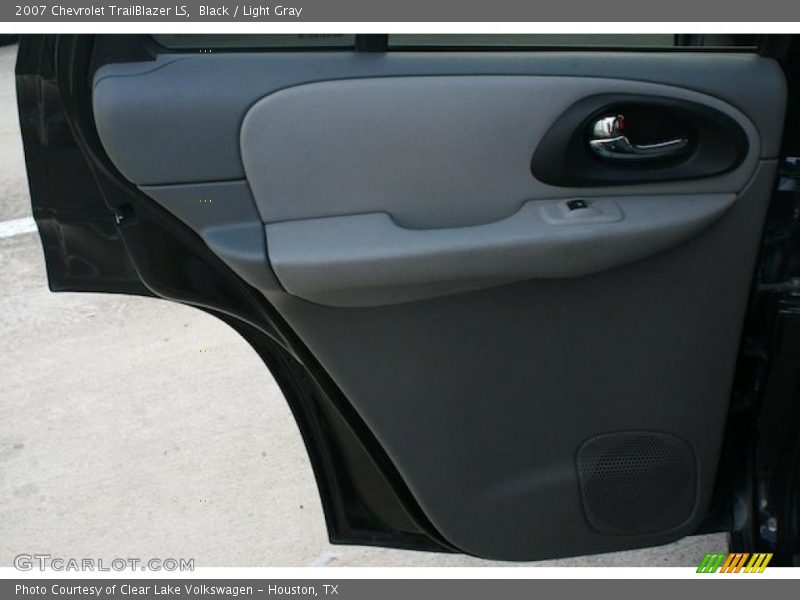 Black / Light Gray 2007 Chevrolet TrailBlazer LS