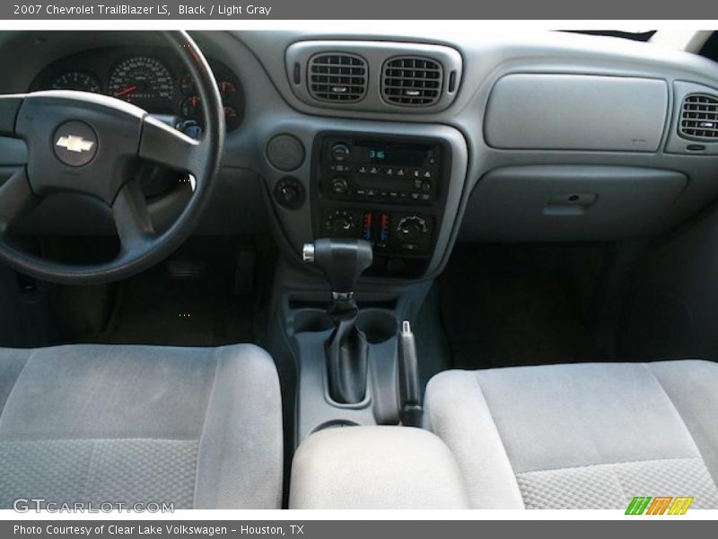 Black / Light Gray 2007 Chevrolet TrailBlazer LS