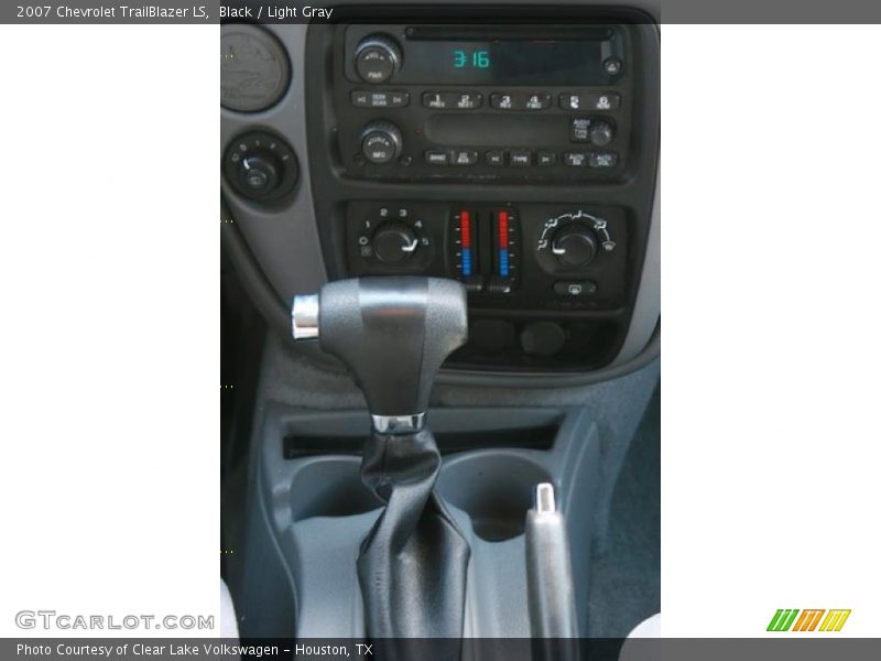 Black / Light Gray 2007 Chevrolet TrailBlazer LS