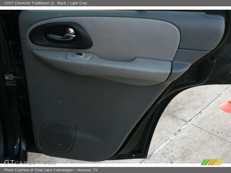 Black / Light Gray 2007 Chevrolet TrailBlazer LS