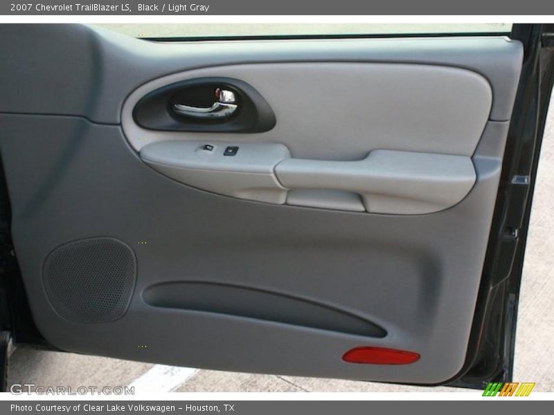 Black / Light Gray 2007 Chevrolet TrailBlazer LS