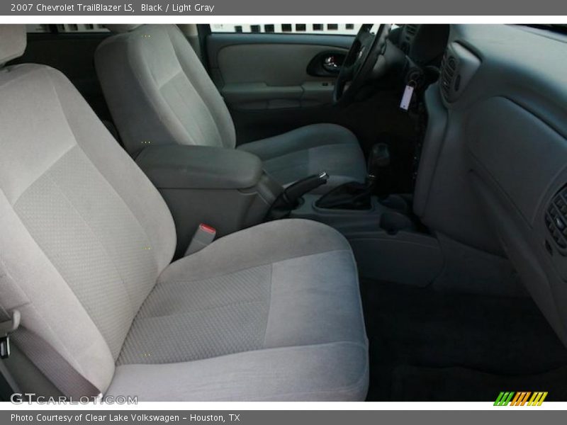 Black / Light Gray 2007 Chevrolet TrailBlazer LS