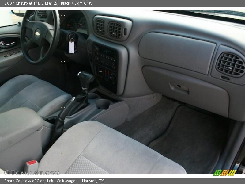Black / Light Gray 2007 Chevrolet TrailBlazer LS