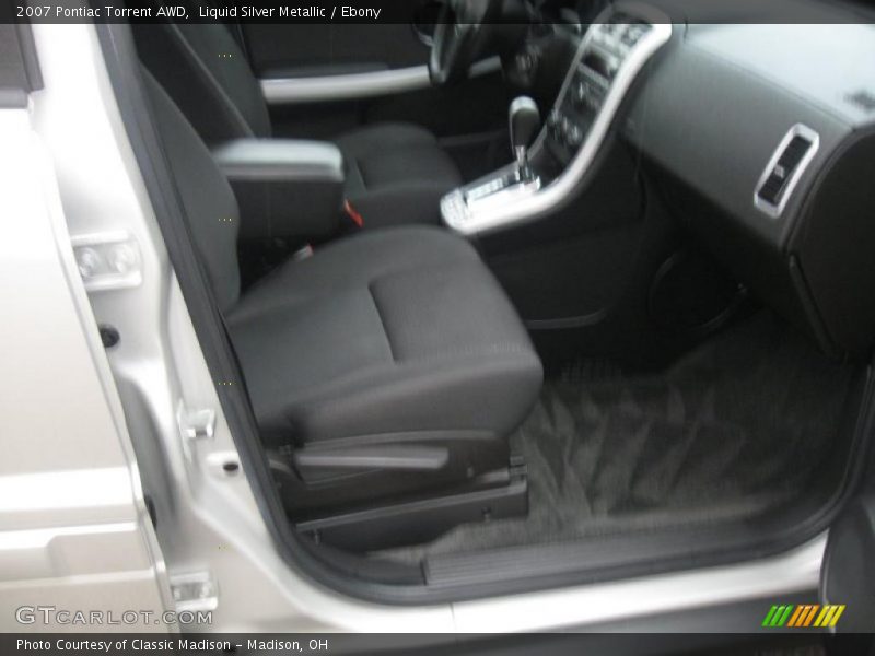 Liquid Silver Metallic / Ebony 2007 Pontiac Torrent AWD